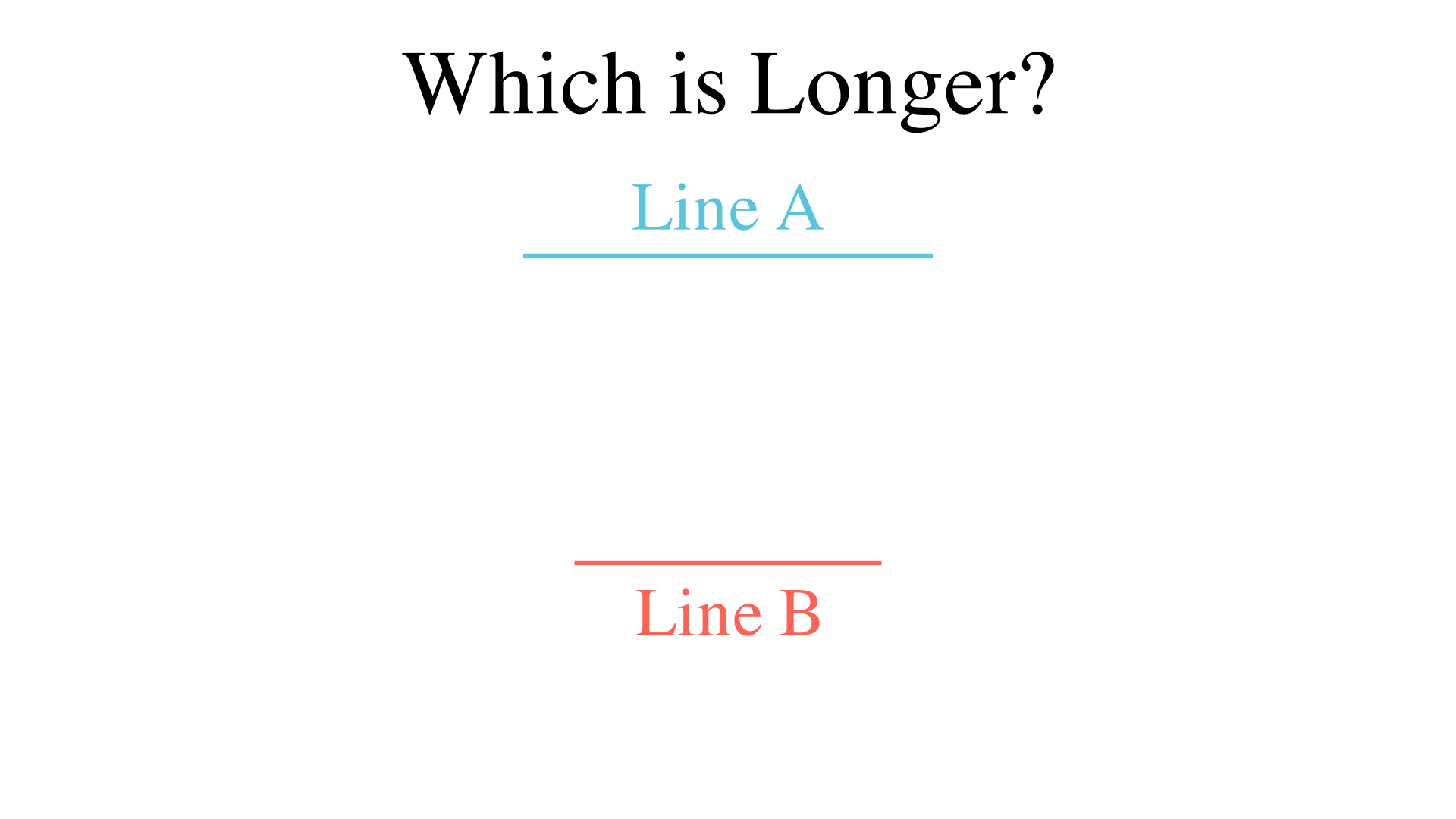 "Which is longer